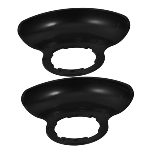 Levemolo 12v/24v Universal Lawn Mower Grass Deflector Shields 2 Pieces Weatherproof Covers for Mowers Garden Tools