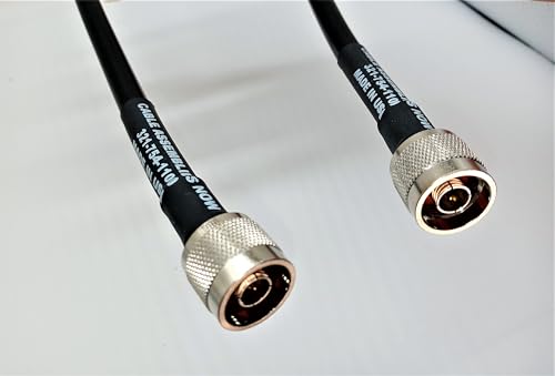  Cable Assemblies Now LMR-400 - Cavo coassiale da N maschio a Nmaschio 6 FT