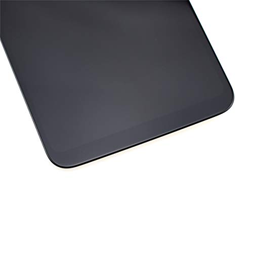 Image of Black Display LCD Touch Digitizer Screen with Adhesive Replacement for Motorola One Macro