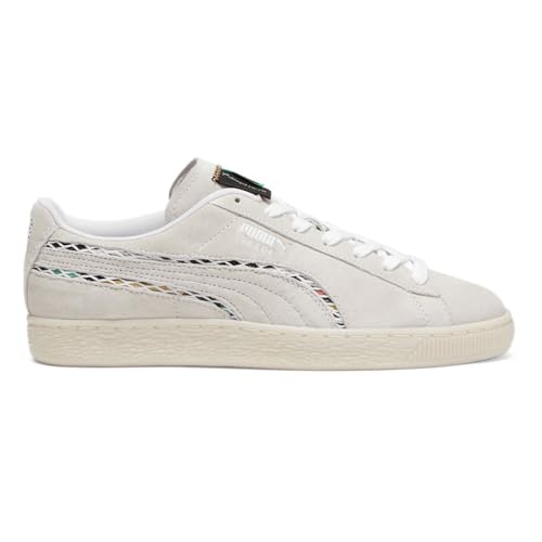 PUMA Mens Suede Wal Mas Camp Lace Up Sneakers Shoes Casual - White - Size 10 M
