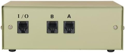Cable Leader RJ11 Manual Data Switch Box (2-Way)