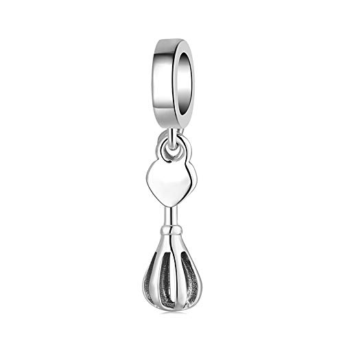 Anhänger Perlen 925 Sterling Silber Küchengeschirr Handmixer Anhänger Geeignet Für Original Europäischen Charm Armband Schmuckherstellung