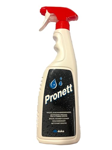 Pronett Detergente Anti-Alone E Anticalcare Professionale Per Box Doccia In Cristallo
