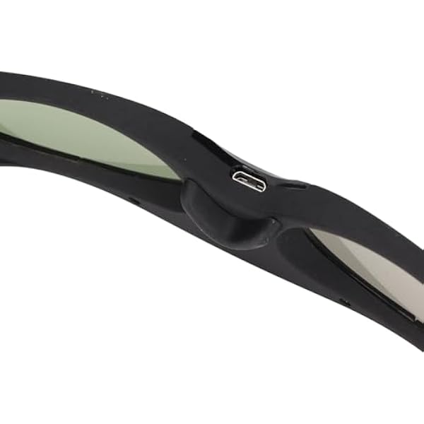 Очки Sorandy 3D DLP LINK 144 Гц с активным световым затвором для проектора Vivitek DLP LINK, 2 шт. черные ЖК-очки для энтузиастов 3D-театра