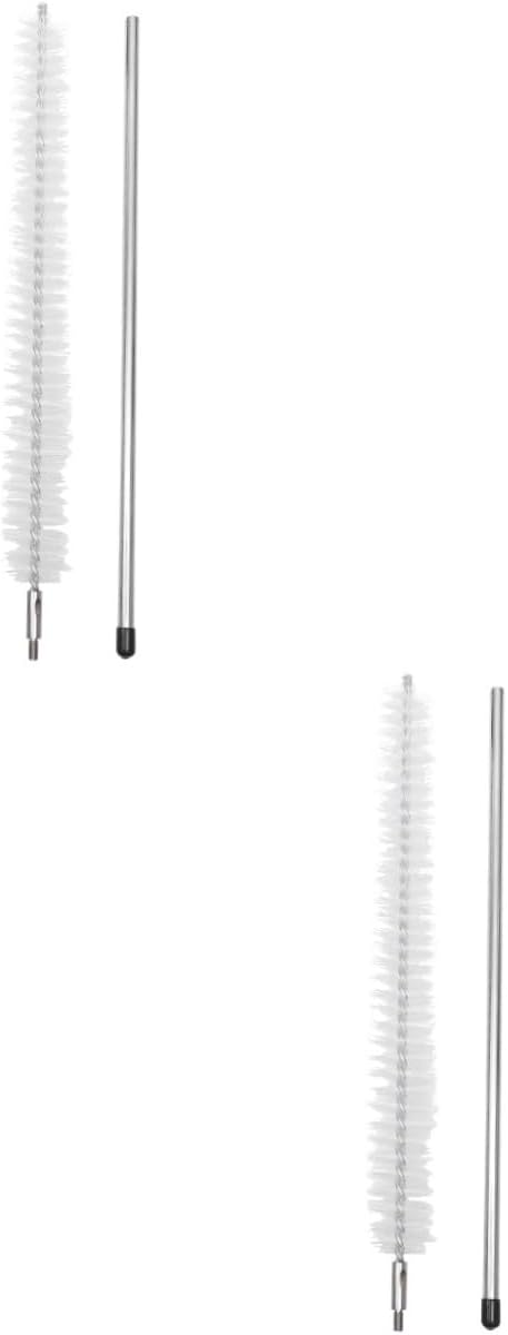Ipetboom 2pcs Long Handle Washing Machine Cleaning Brush Dryer Vent Cleaner Dryer Vent Cleaning Brush Tool