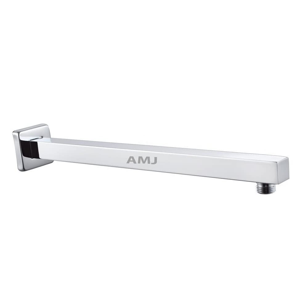 AMJ® Heavy Premium Stainless Steel Shower Arm with Wall Flange (9inch) (B09S3X4MB1) Amazon Price History, Amazon Price Tracker