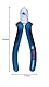 Bosch Professional 160mm Spitzzange (gerade, Chrom-Vanadium Stahl, gummierte Grifffläche)