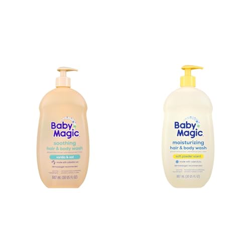 Image of Baby Magic Soothing & Moisturizing Hair & Body Wash Bundle, 30 Fl Oz Each