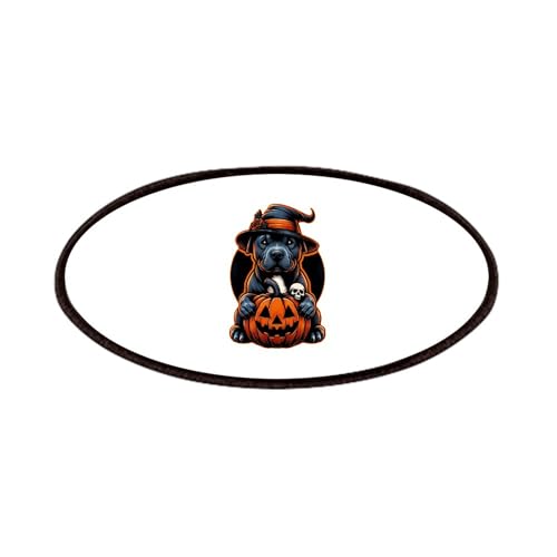 CafePress Dog Halloween Pitbull Witch 4