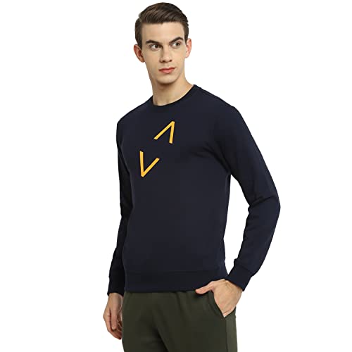 Image of YUUKI-Mens Poly PT RN Sweat-Sports Blue