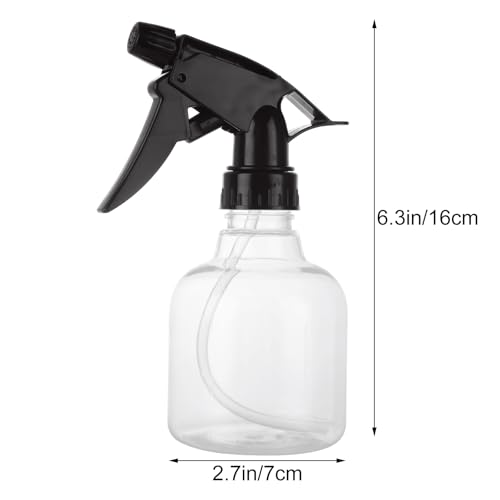 20 Pack 8 Oz Plastic Spray Bottle with Black Trigger Sprayers, Empty Refillable Spray Bottles with Adjustable Head Sprayer for Cleaning, Hair, Plant & Kitchen Use2