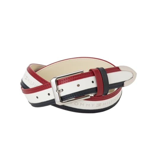 TOMMY HILFIGER GOLF(�g�~�[ �q���t�B�K�[ �S���t) �S���t�x���g ���j�Z�b�N�X �g�~�[���S�x���g �z���C�g �t���[�T�C�Y(�J�b�g�\) THMB5FV1