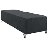 Solivagant Loungerhülle Uni Schwarz 74 x 210 x 40 cm Stoff, Möbel,Gartenmöbelzubehör,Gartenmöbel-Schutzhüllen, 0.61 kg-4105903