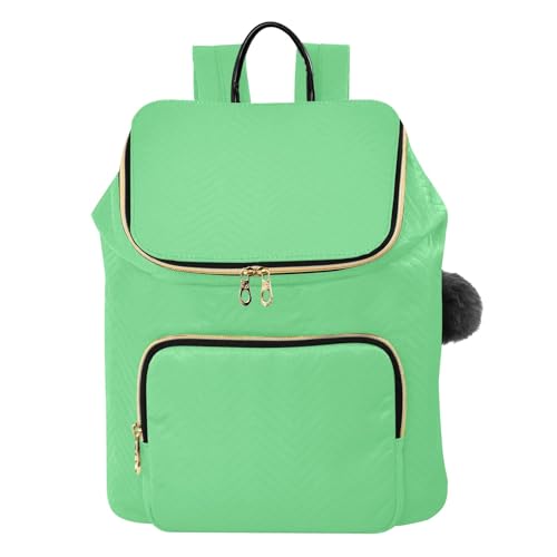 Sac à dos malachite vert pour femme au design raffiné