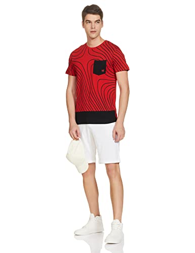 Image of Max Men's Solid Slim Fit Tshirt