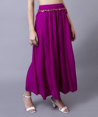 Image of Rayon Comfort Fit Palazzo