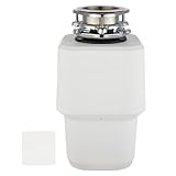 Tritarifiuti per rifiuti Domestici, tritarifiuti da Cucina da 1300 ml con Interruttore dell'Aria con Telecomando, macinazione a 10 Livelli, 1900 W