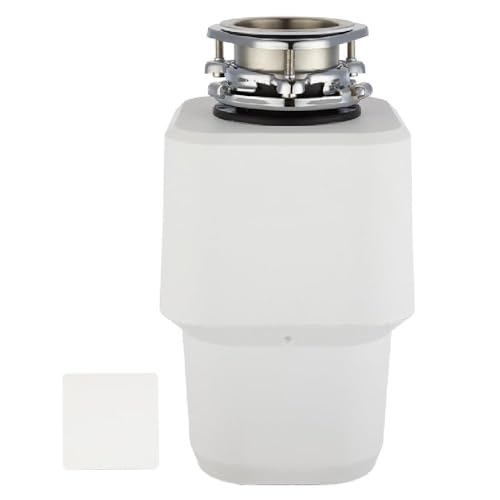 Triturador de Basura para el hogar, 1300 ml, triturador de residuos de Cocina con Interruptor de Aire a Control Remoto, 10 Niveles de molienda, 1900 W.