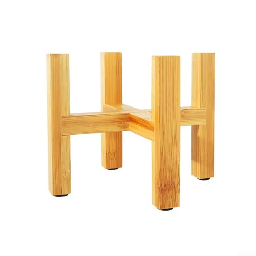 ZAMETTER Soporte para flores, estante de madera para plantas en maceta, soporte para plantas de interior de cuatro patas, estante de exhibición (M), 193JTJ60271EX985C4JJQ