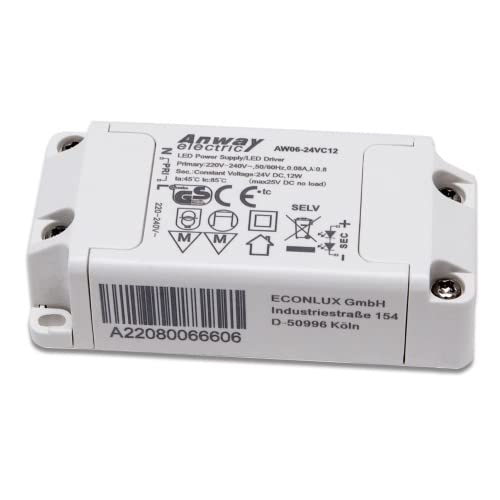 Preisvergleich Produktbild Anway LED driver AW06-24VC12 12W 800mA 24V CV