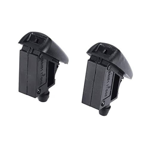 MObyat Ugelli per Tergicristalli Compatibile con Ford per Focus MK3 2011 2012 2013 2014 2015 2016 2017 2018 2 Ugelli per Tergicristallo Anteriore per Auto BM5117666AB