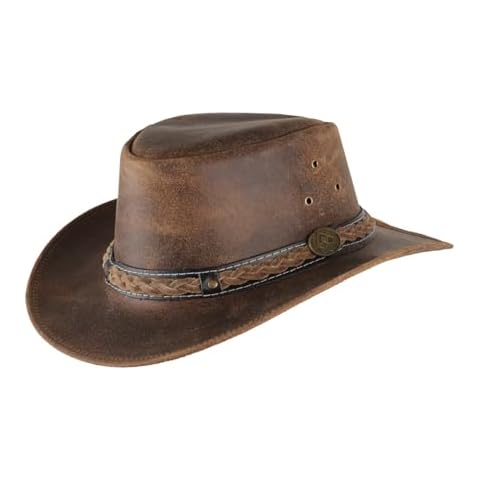 Scippis Leather Cowboy Hat Williams Brown Cover