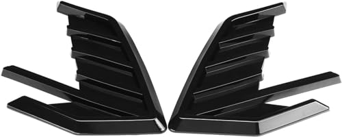 LHyfA Spoiler Parachoques para Mazda 3 Axela 6 Atenza 2 3 5 6 CX-3 CX5 CX-4 CX-5,Coche Divisor Parachoques Delantero Alerón Cubierta Cuchillo Embellecedor,B-Glossy Black