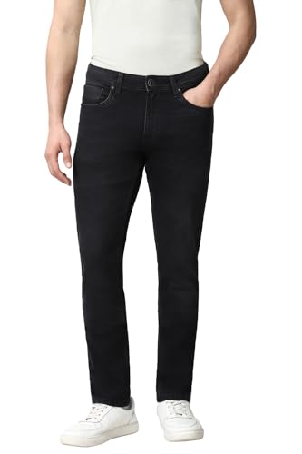 Peter England Men's Regular Fit Denim Jeans for Daily Casual Wear