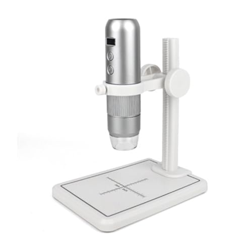 顕微鏡観察 ワイヤレスデジタル顕微鏡WiFi 1000xズーム倍率カメラの拡大鏡(Plastic Bracket)