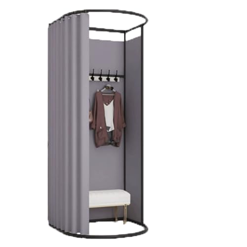 Probador portátil para evitar miradas con vestidor plegable de privacidad total 2