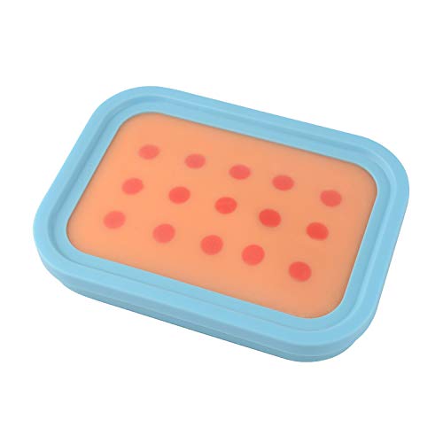 Ultrassist Injection Training Pad for Nurse, Skin-Like Intradermal Practice Model for Medical Student, Artificial Hypodermic Injection Trainer (Training Use Only)