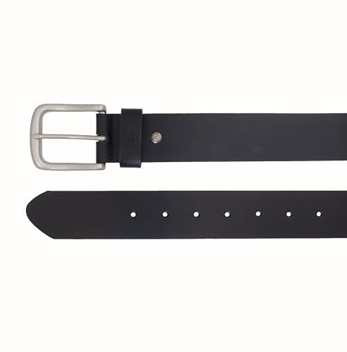 Vince Camuto Mens Jean Belt | Black Belt Width | Genuine Leather Belt | Nickle Belt Buckle4