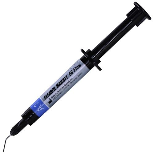 Kuraray 3307EU Clearfil Majesty ES Flow Flowable Composite Syringe B1 2.7 Gm – Light-Cure Universal Composite for Class I, II, V Restorations