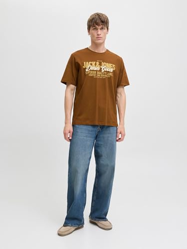 JACK & JONES Jjelogo Tee Ss O-Neck 2 Col Aw25 Sn – Ansicht 4