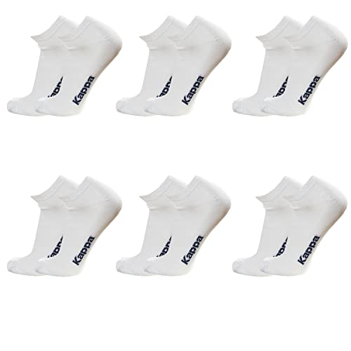 Kappa - Chaussettes de sport - Mixte- Blanc - 36/41