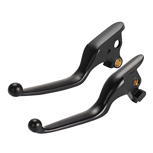 Image of Motorcycle Brake Clutch Lever Set Compatible with 2018-2024 Harley Softail Breakout Fat Boy Deluxe Heritage Classic Sport Glide Street Bob Low Rider Replacement Accessories Parts