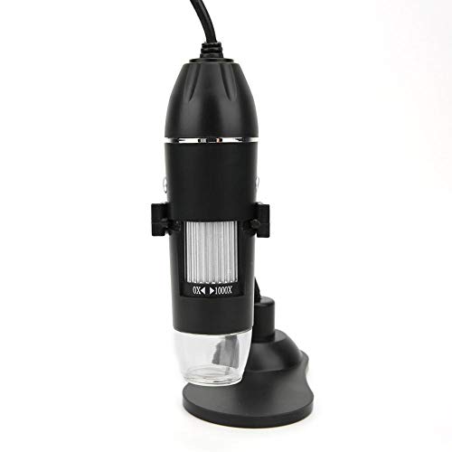 Image of LED Digital Microscope, Aluminum Alloy Microscope, Electronic Biological Research Industrial for Archaeological Research Observation