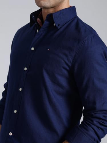 Image of Solid Regular fit Cotton Shirt