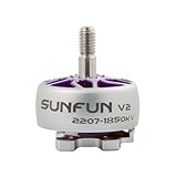 DYS SUNFUN V2 2207 1850KV Brushless Motor 6S for Freestyle FPV Drone QAV FPV Racing Drone Quadcopter (2207 1850KV 1PCS)