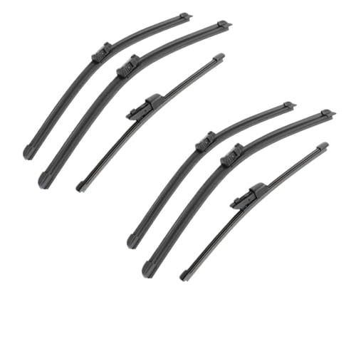 Essuie-glace pare-brise anti-bruit pour 6 2009-2012 kit balais complet