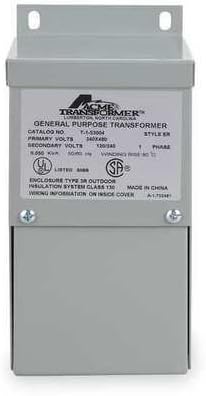 Transformer, 1.5kVA, 120/240V, Wall
