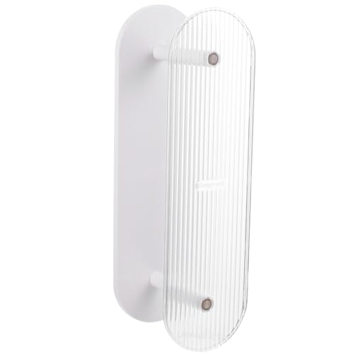 Almacenamiento de Perchas sostén Organizador soluciones bastidores Flotante Ahorro casa Percha de Pared de plástico Colgador de Pared para el hogar Perchas Adhesivas Alipis