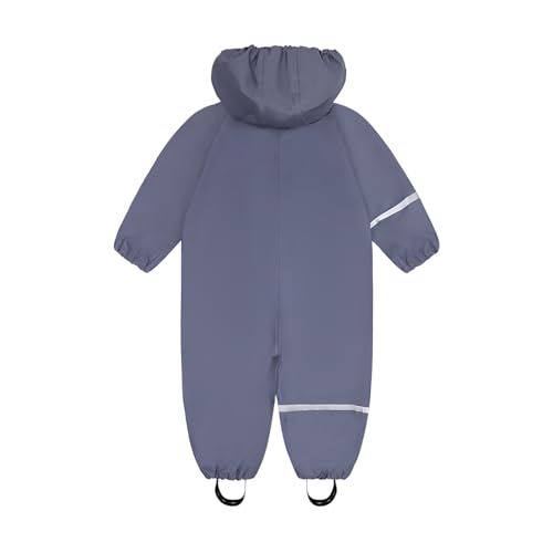 Image of CeLaVi European Kids Rain, Mud and Snow Suit for Boys Girls with Detachable Hood, Waterproof 2 Pcs Rain Set or Onepiece