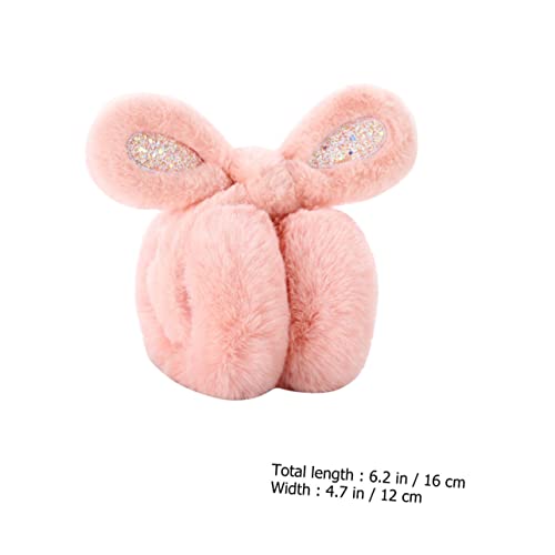 LIFKOME Bright Color Earmuffs for Boys and Girls Ear Covers for Boys and Girls Windproof Ear Soft and Comfortable Design Cold Weather2