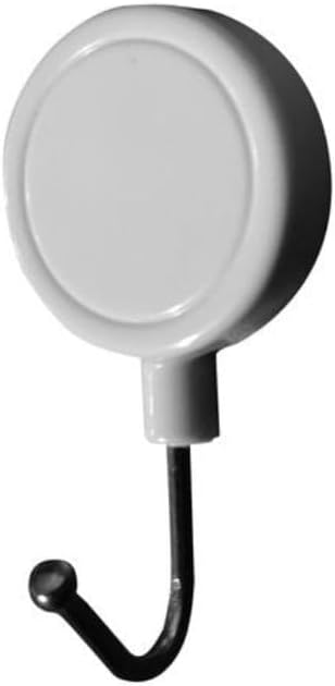 FACKELMANN 60955 Magnetic Kitchen Towel Wall Hooks Magnetic Hooks Magnetic Hooks Steel Plastic 1.5" x 2.5" Pack of 2