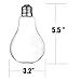 Ivolador Lightbulb Propagation Station Glass Flower Plants Vase Terrarium Container Perfect for Propagating Hydroponic Plants Home Office Garden Wedding Decoration