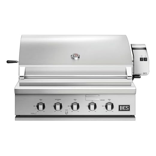DCS Series 7 36-Inch Built-In Propane Gas Grill With Rotisserie - BH1-36R-L