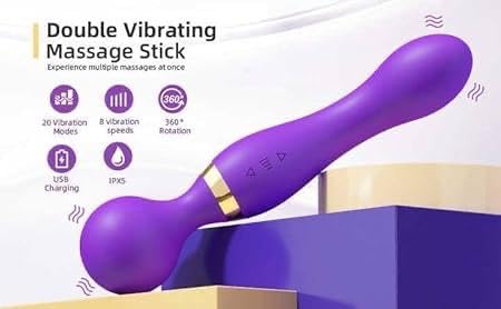 Dual vibration body massage, electric handheld muscle relactor Dual vibration body massage, electric handheld muscle relactor