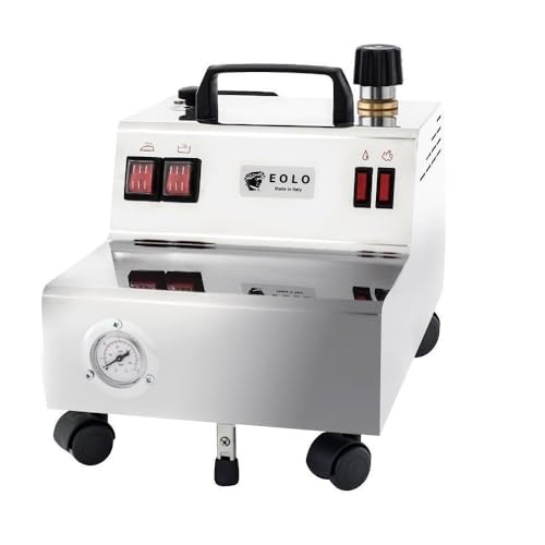 Eolo Pulitore a Vapore GV05 PX Secco Professionale Anticalcare Macchinario Pulitrice Disinfettazione Casa Bagno Igiene Materassi Lavasuperfici Portatile Made in Italy Garanzia 5 Anni A++