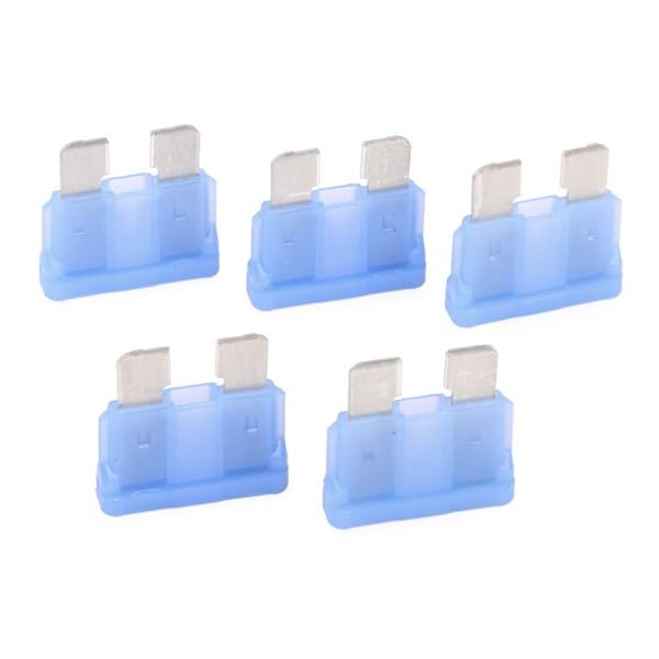 Fusibles HELLA ATO 15A Bleu - Lot De 5 - Pour Système électrique Automobile - Norme ISO 8820